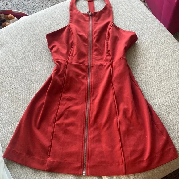 Free People Red Sleeveless Dress - Picture 2 of 12
